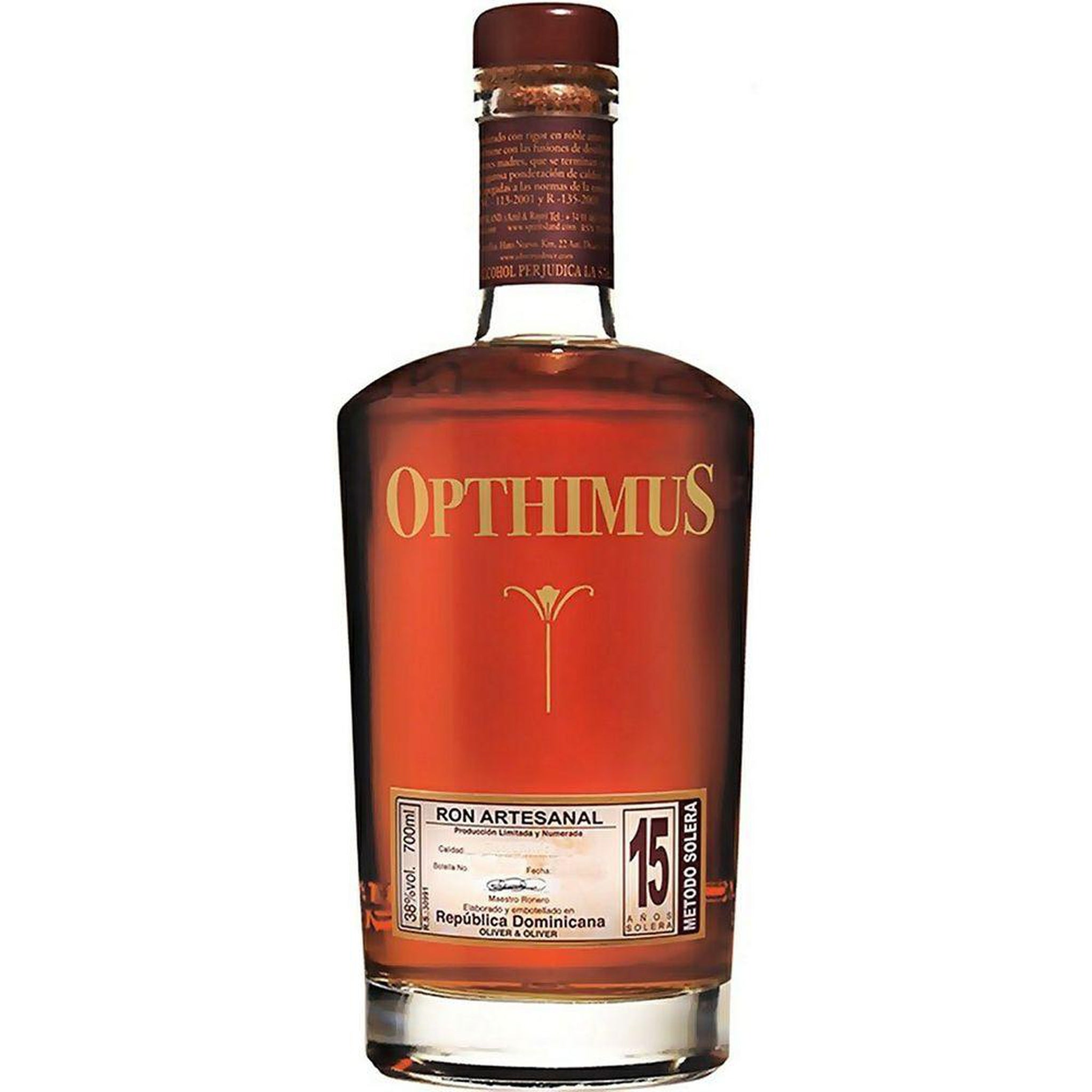 Opthimus Solera 15 Ron Dominicano (70 cl.)