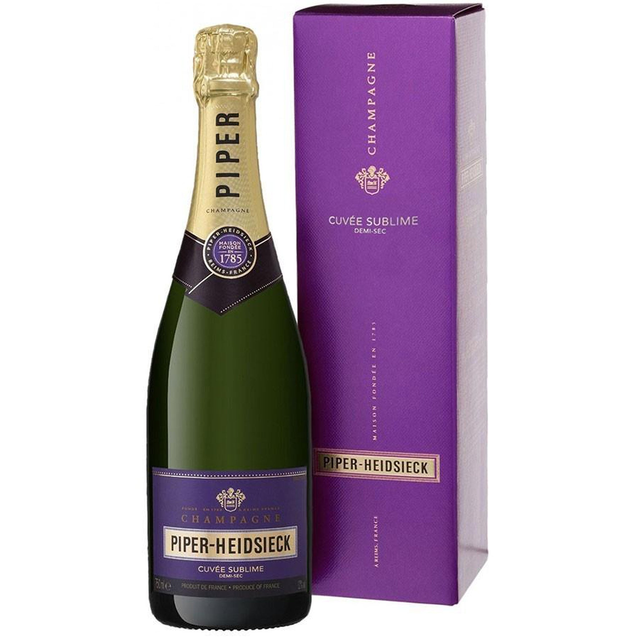 Mr. Booze.dk Piper-Heidsieck Champagne Cuvee Sublime (Giftbox) (75 cl.)