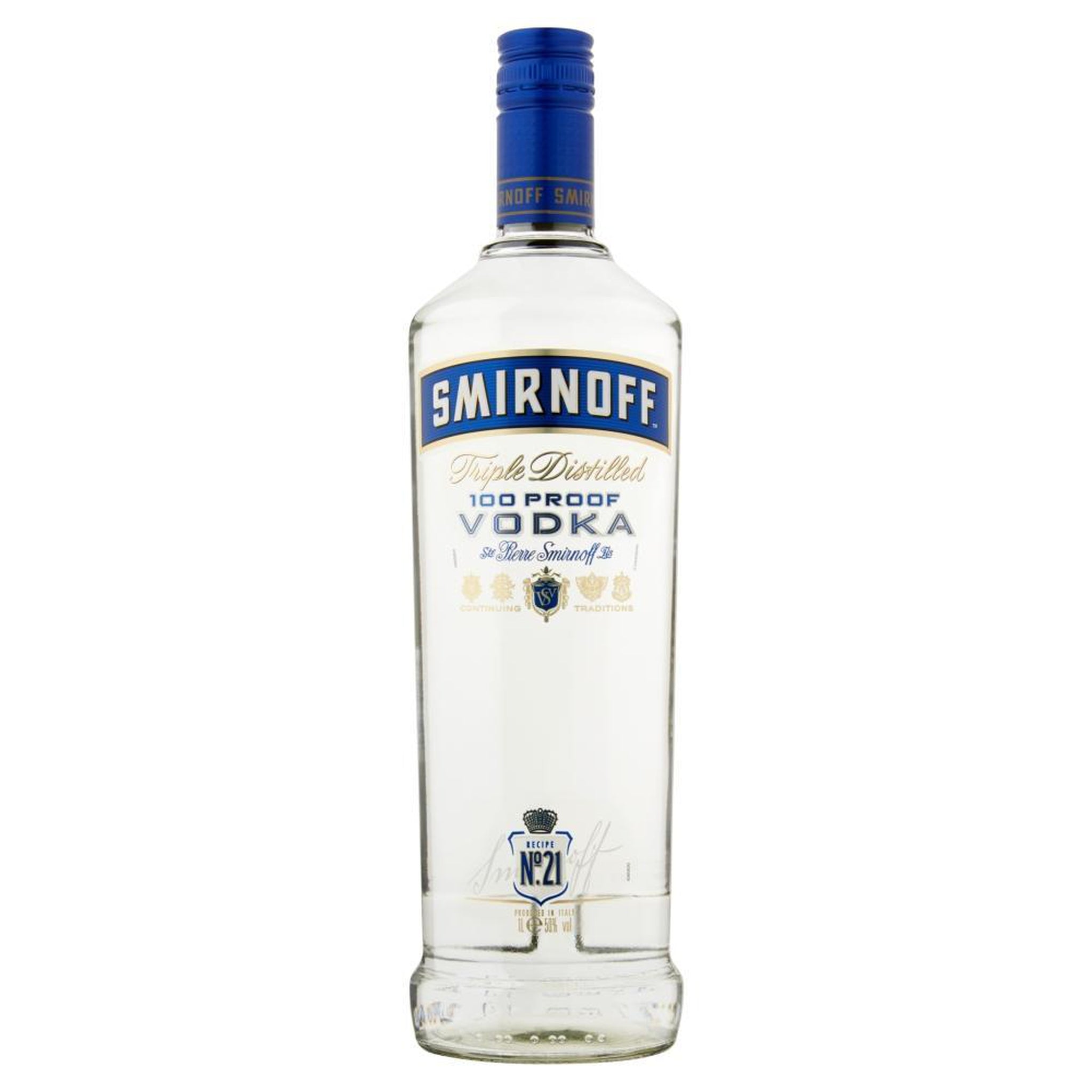 Smirnoff Vodka Blue (100 cl.)