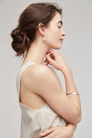 Japanese jewelry Twist Bangle hk+np