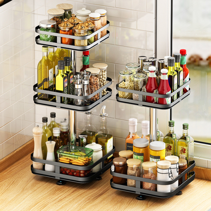 360° Rotating Storage Rack(Summer Hot Sale - Buy 2 Free Shipping ...