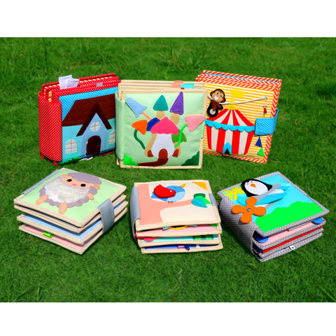 Quiet Books von Jolly-Designs als Geschenkidee für Kleinkind zu Weihnachten