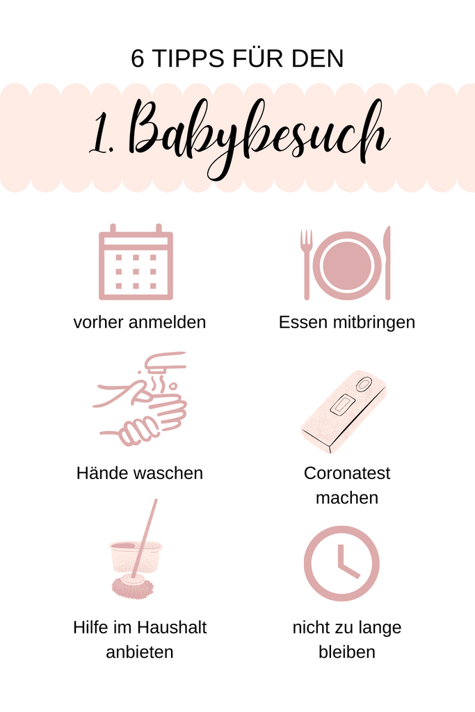 Tipps für den ersten Babybesuch