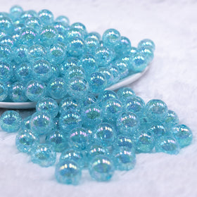 Kawaii Beads, 12mm Bubblegum Crackle Beads