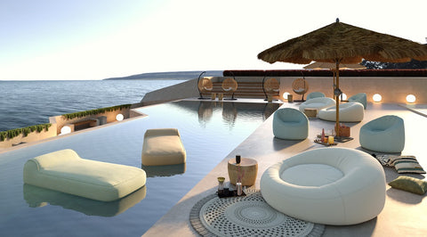 poolside daybed