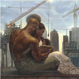 African American family art