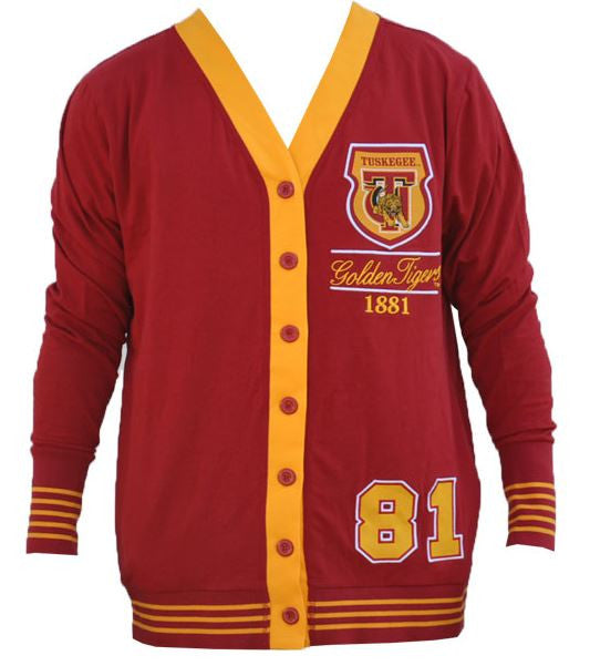 Tuskegee University sweater - ladies cardigan - CFCC – It's A Black ...