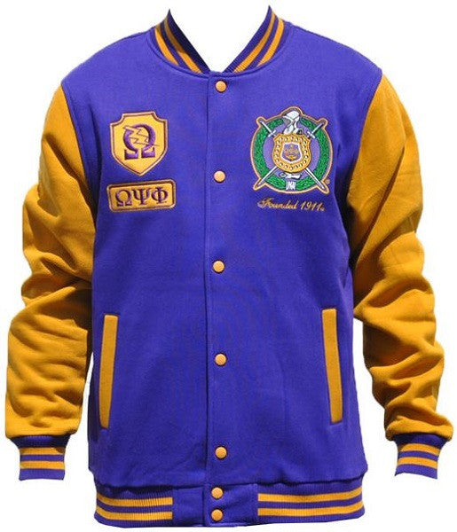 Omega Psi Phi jacket - fleece - GFJKC – It's A Black Thang.com