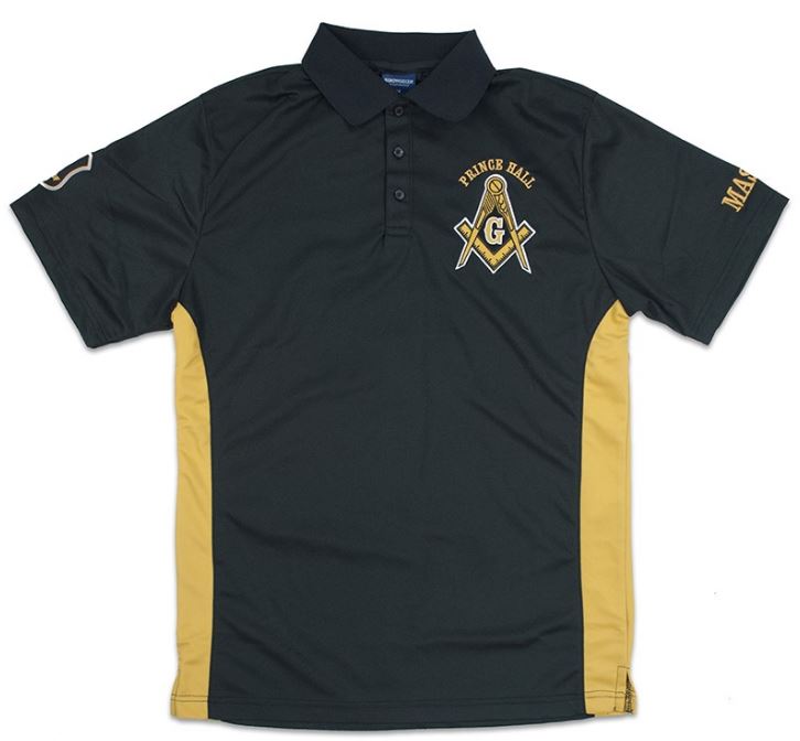 Prince Hall Mason t-shirt - Polo style 