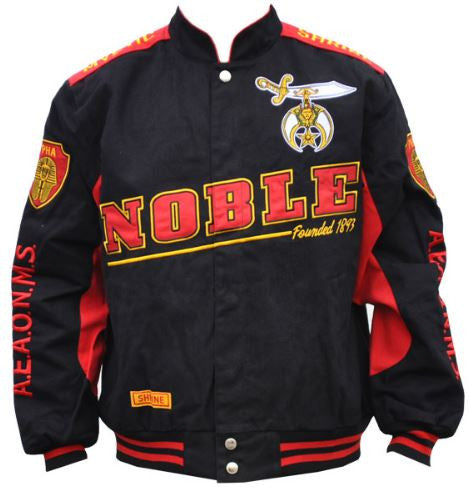 Shriners jacket - racing style - MTJF – It's A Black Thang.com