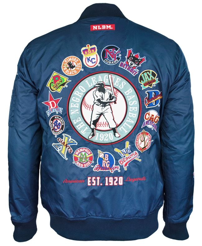 negro league bomber jacket