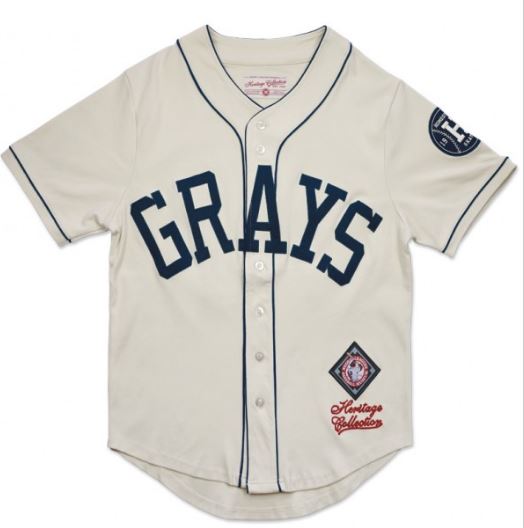 grays baseball jersey