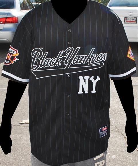 negro league black yankees jersey