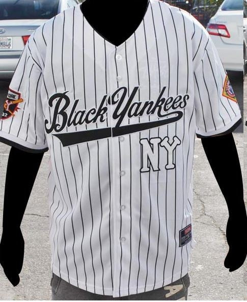 black and white yankees jersey