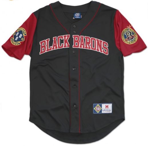 black negro league baseball jersey