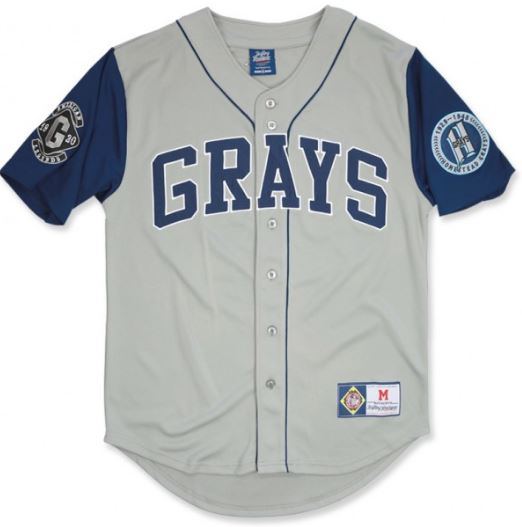 grays baseball jersey