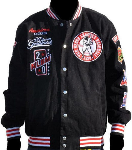 Negro League Baseball - cotton twill jacket – It's A Black Thang.com