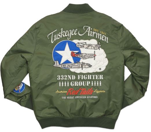 Tuskegee Airmen jacket - bomber - TBJB – It's A Black Thang.com