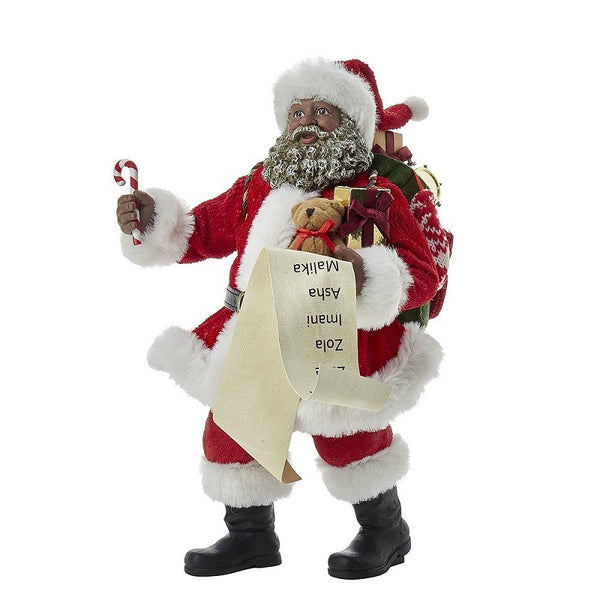 Santa With the List - African American Santa Claus – It's A Black Thang.com