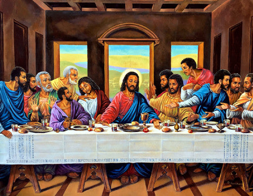 The Last Supper - 24x36 print - Jean Francois – It's A Black Thang.com