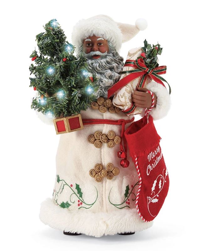 african american santa claus figurines for Sale OFF 62%