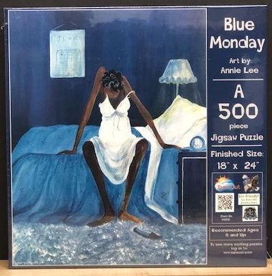 Blue Monday 500 piece - jigsaw puzzle – It's A Black 