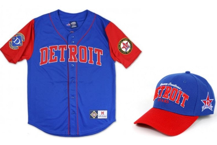 detroit stars baseball jersey