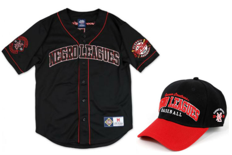 negro league jerseys and hats