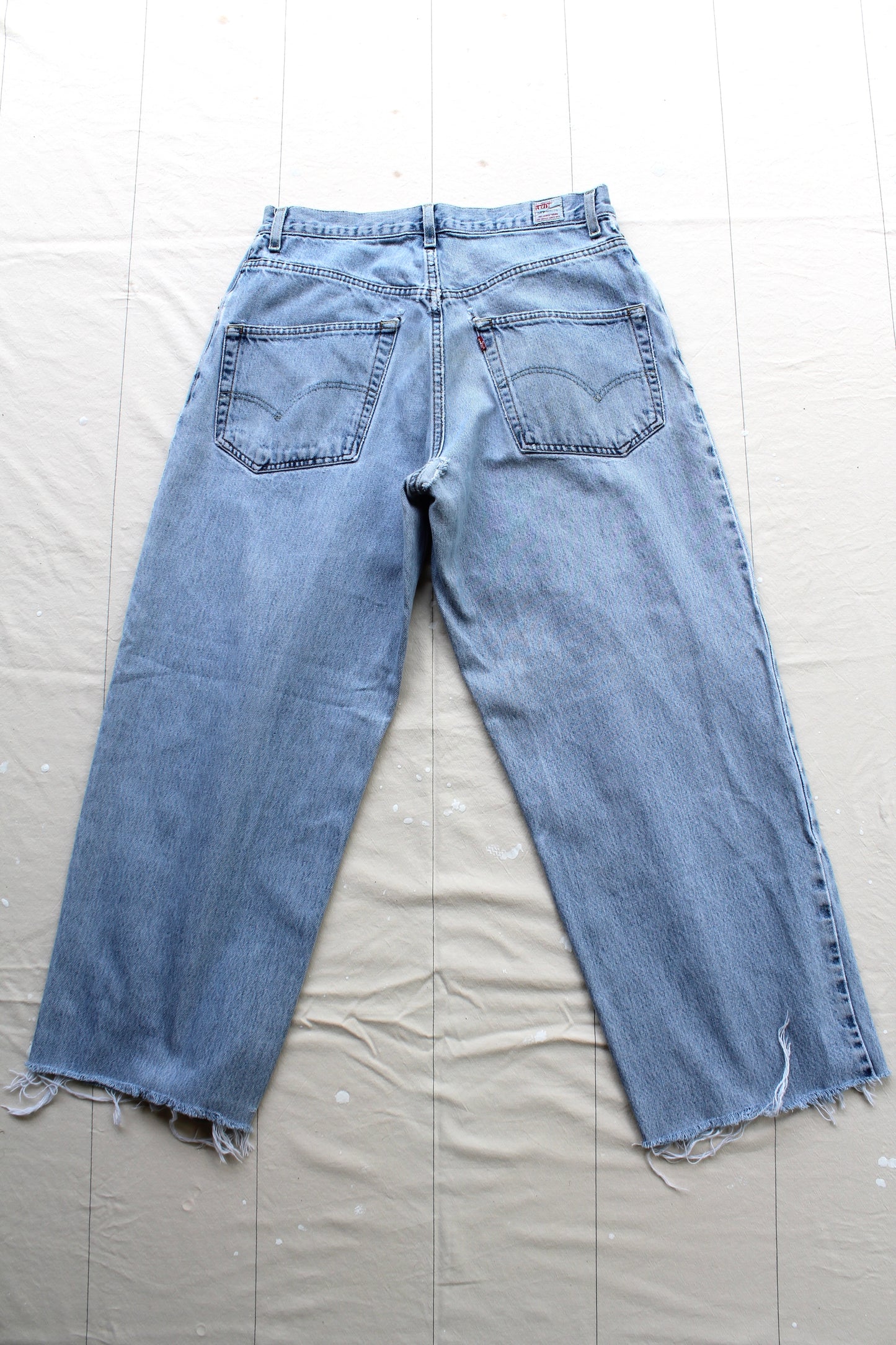 Vintage 90's Levi's 595 Baggy Jeans – After School Vintage Clothing