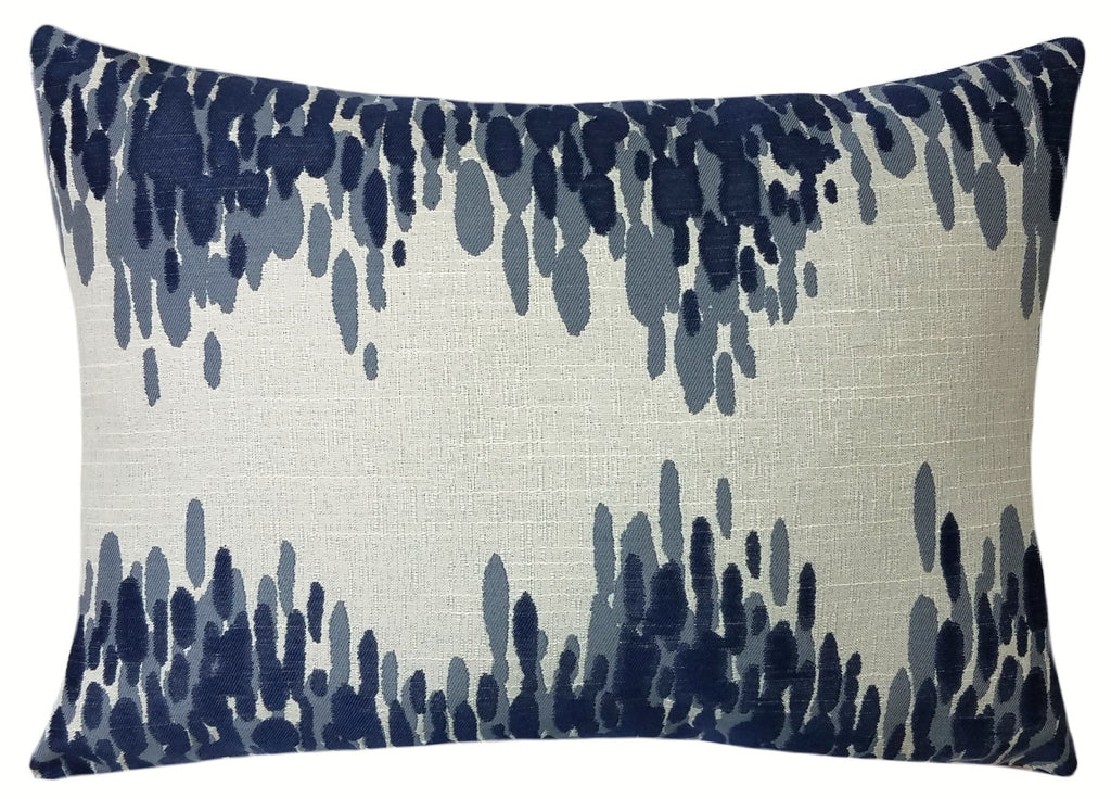 navy blue decorative pillows