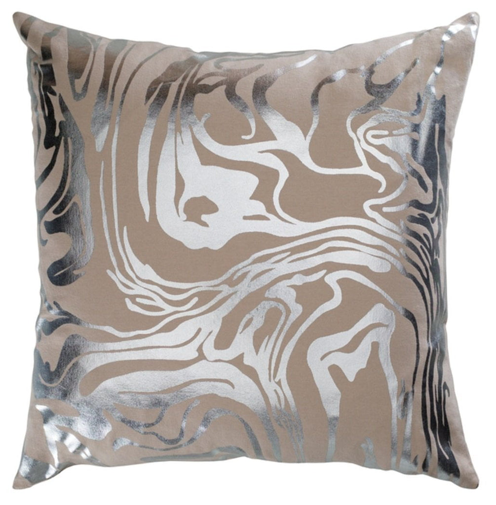 silver decorative pillows