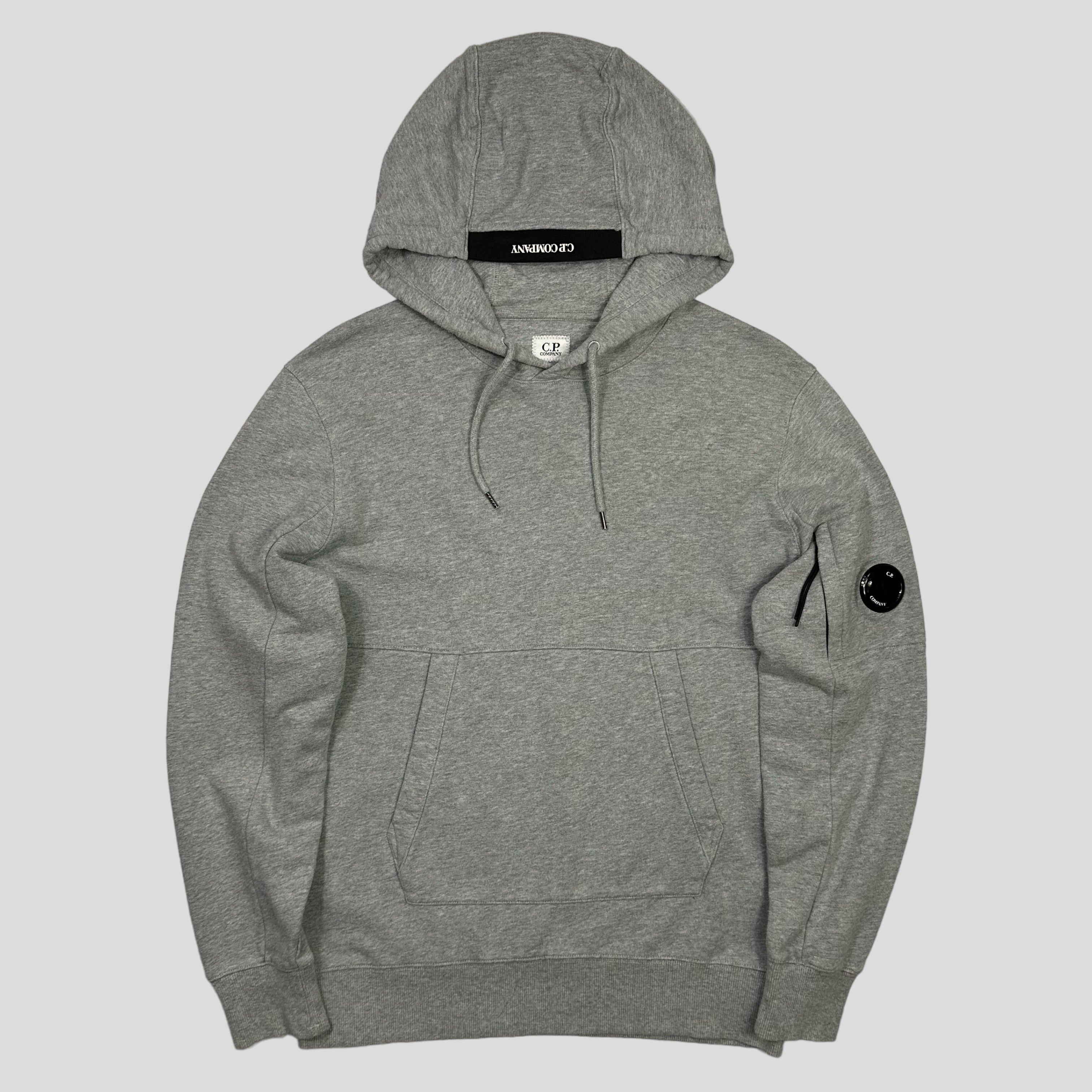 image of CP Company Lens Pullover Winter Hoodie - M