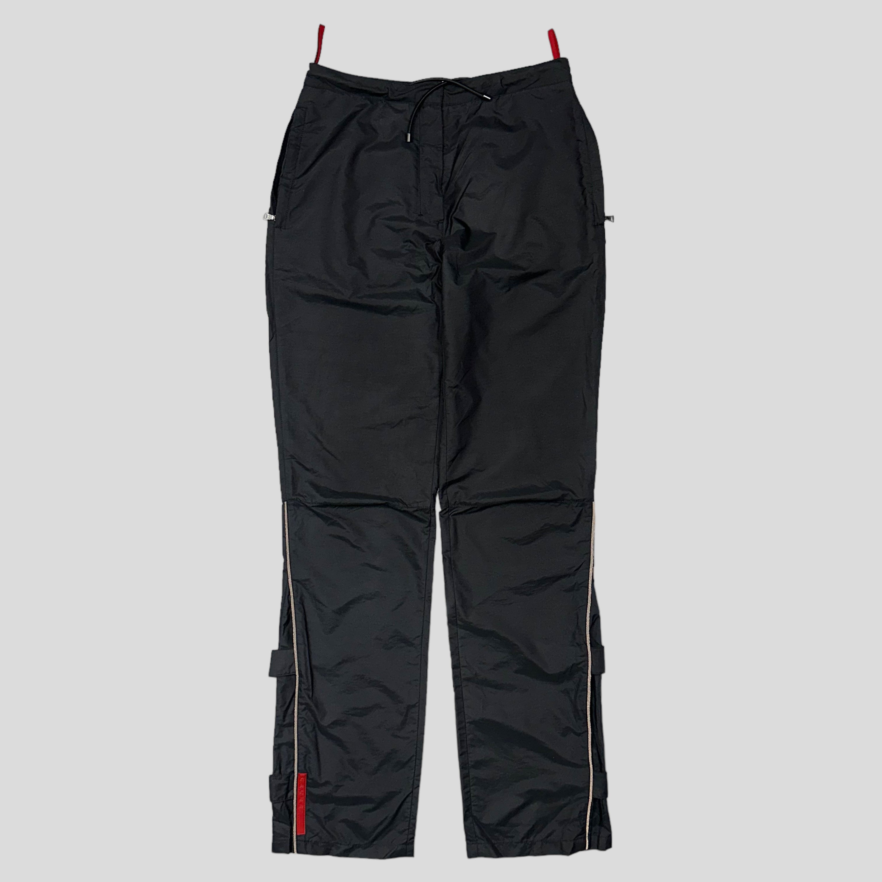 image of Prada Sport SS99 3M Nylon Utility Trousers - M