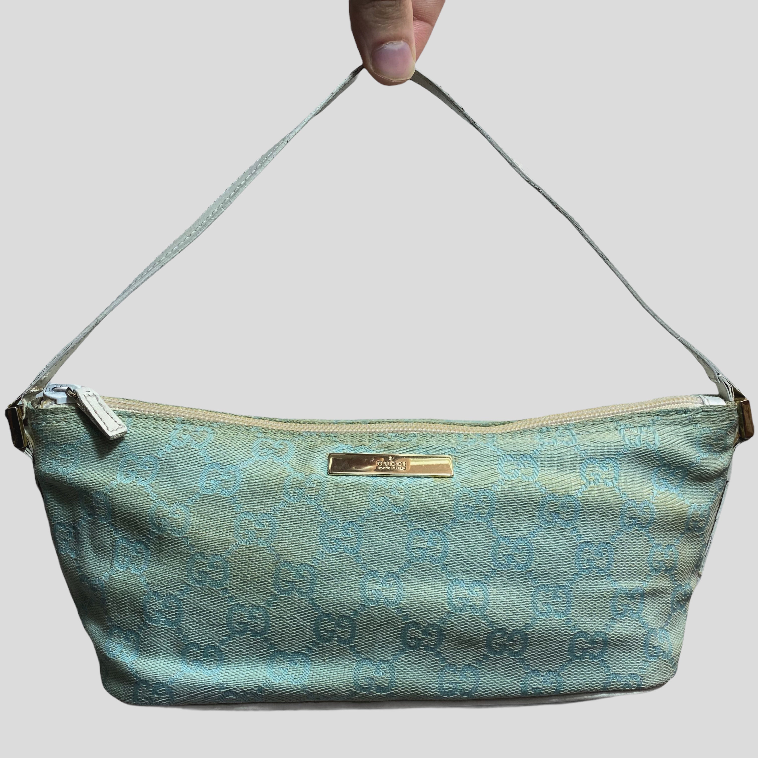 image of Gucci Aqua GG Mini-Handbag