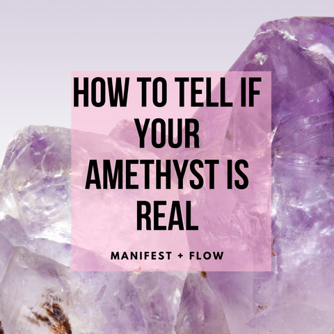 how to tell if amethyst is real