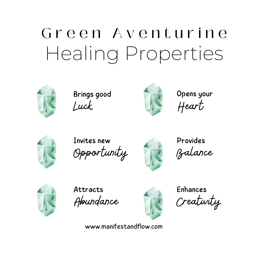 green aventurine healing properties