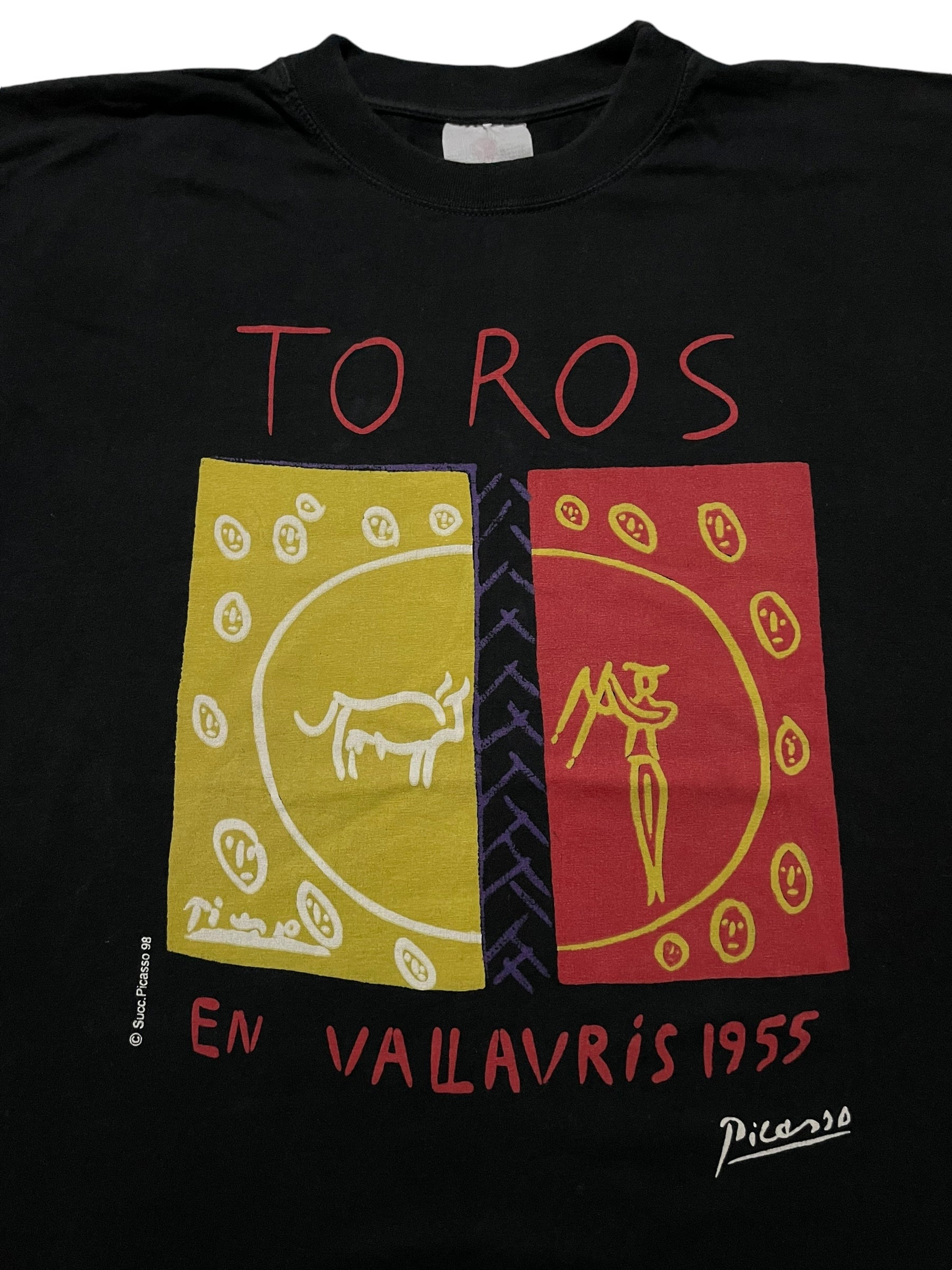 1990s Pablo Picasso “Toros y Toreros” Euro Tee