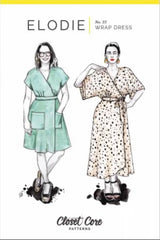 Closet Core Elodie Wrap Dress Sewing Pattern