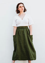 Pocket Skirt from Issue 47 of the Peppermint Magazine