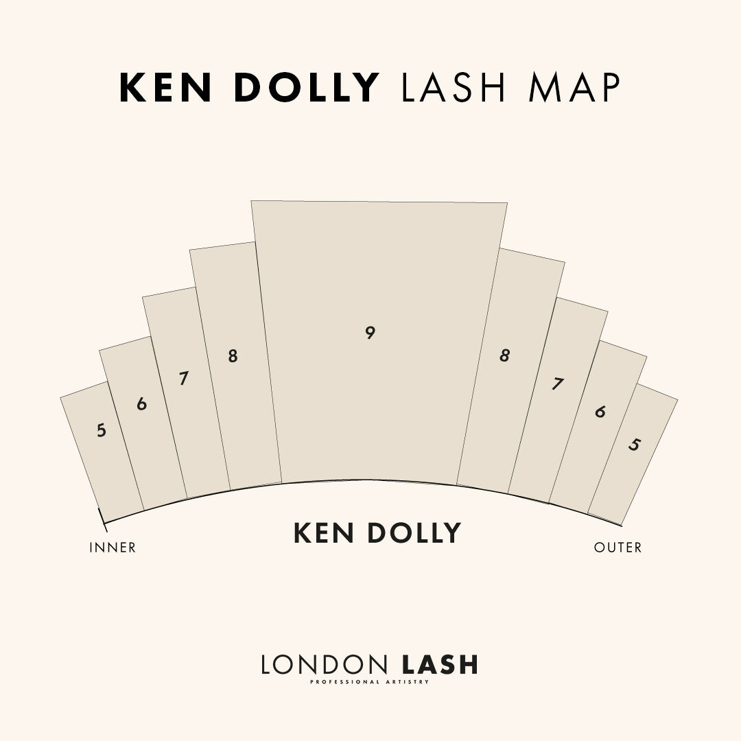 Ken Dolly Lash Extensions Style for Men