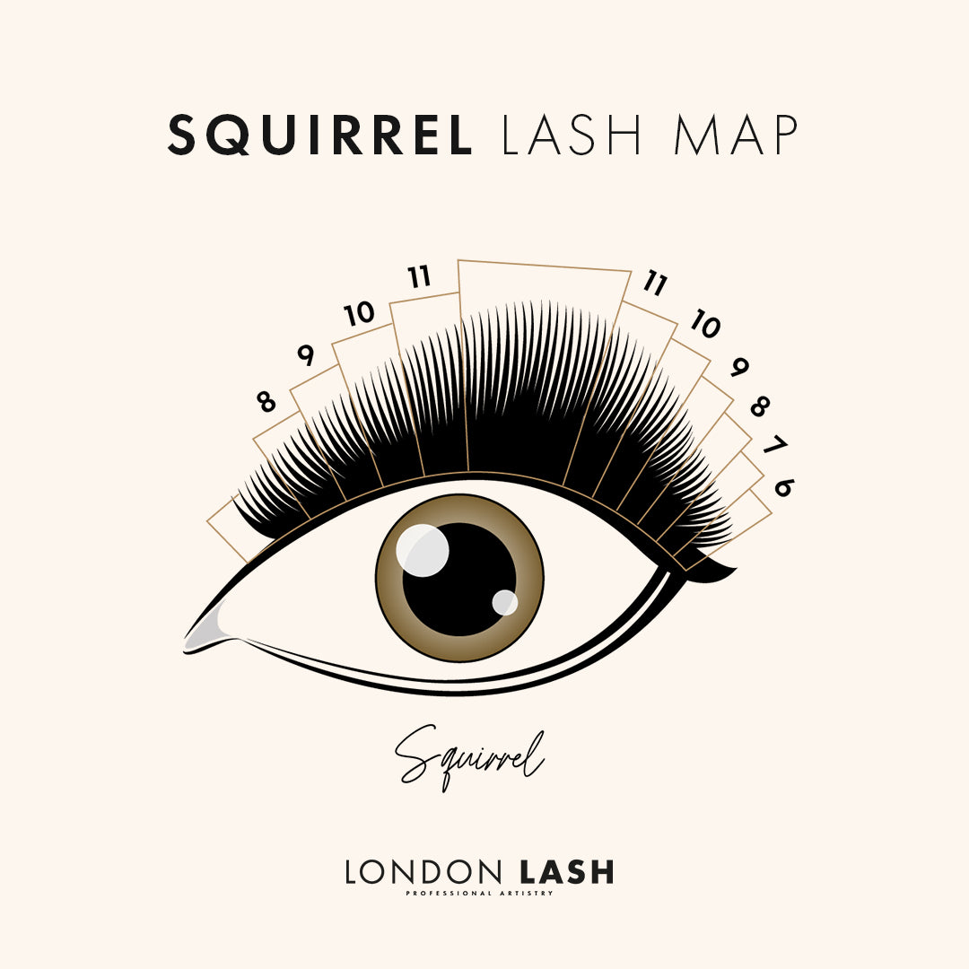 Squirrel Eyelash Extensions Map