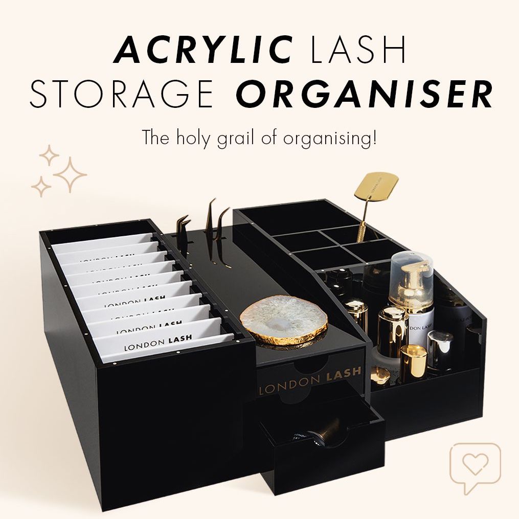 London Lash Acrylic Lash Storage Organiser