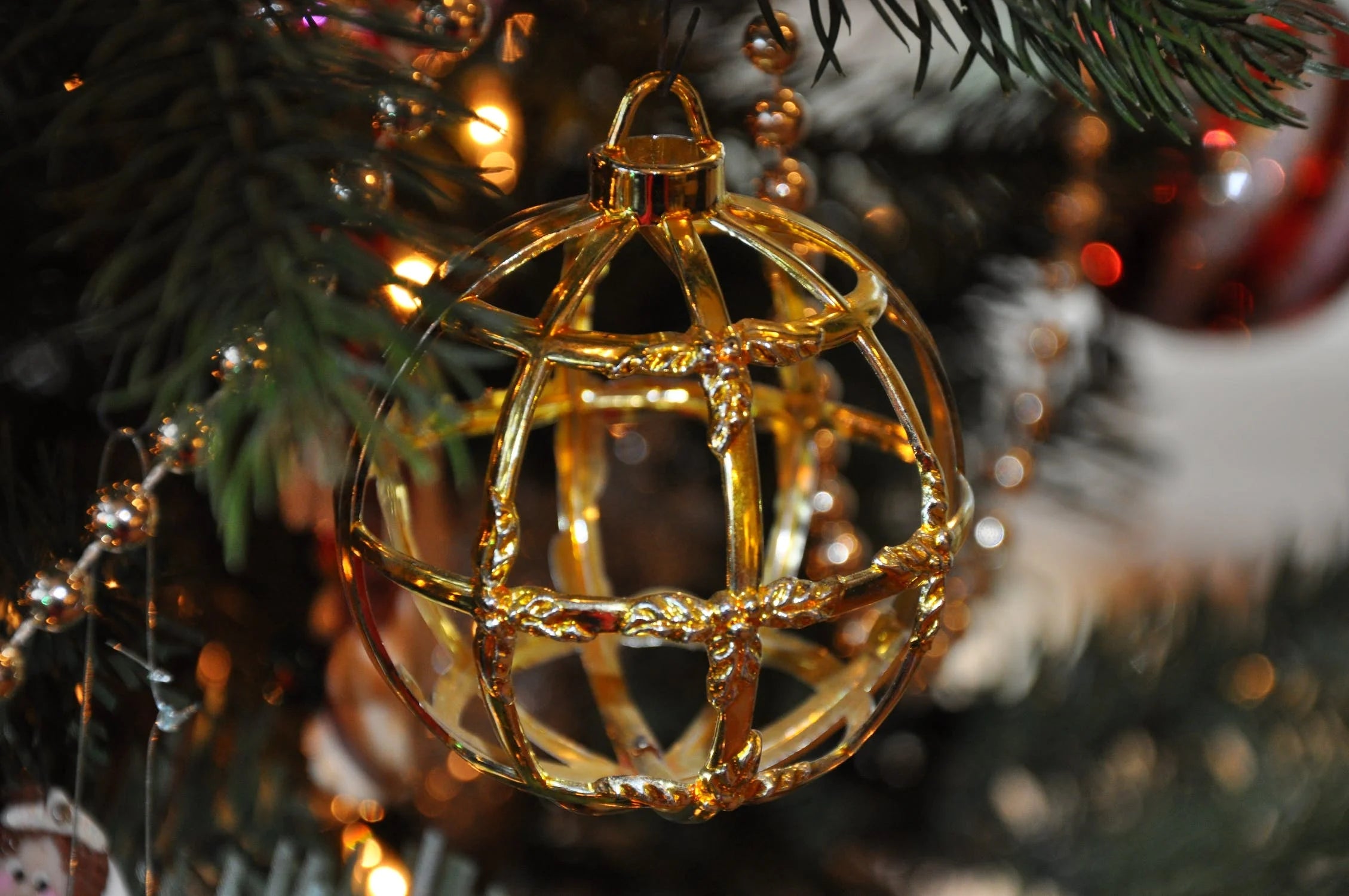 Christmas Decoration on Tree