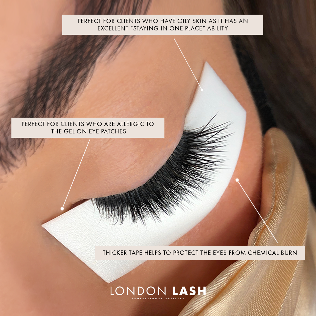 London Lash Foam Microfoam Tape Hack for Eyelash Extension Treatments