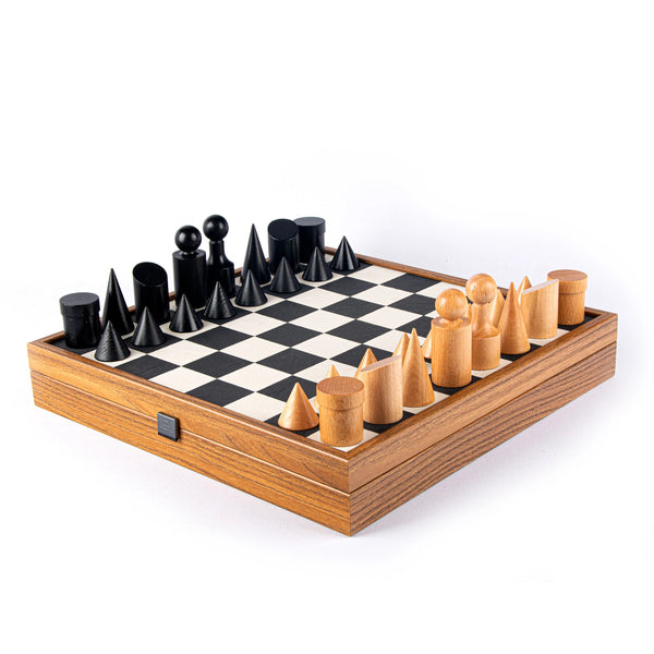 Bauhaus Style Chess Set