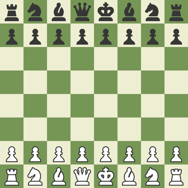 Como colocar piezas de ajedrez