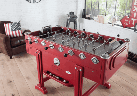 Retro Vintage Design Football Table Available in 5 Colours