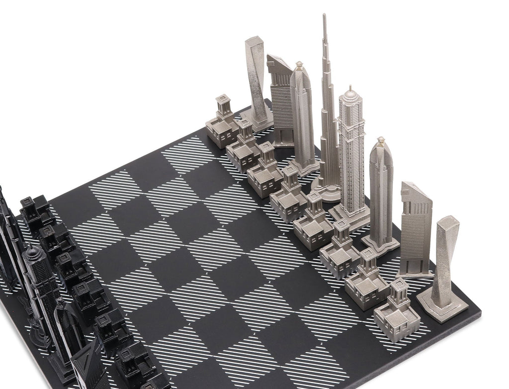 The Dubai Stainless Steel Chess Set Edition Buy Online