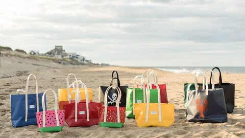 beach tote bag styles grouped