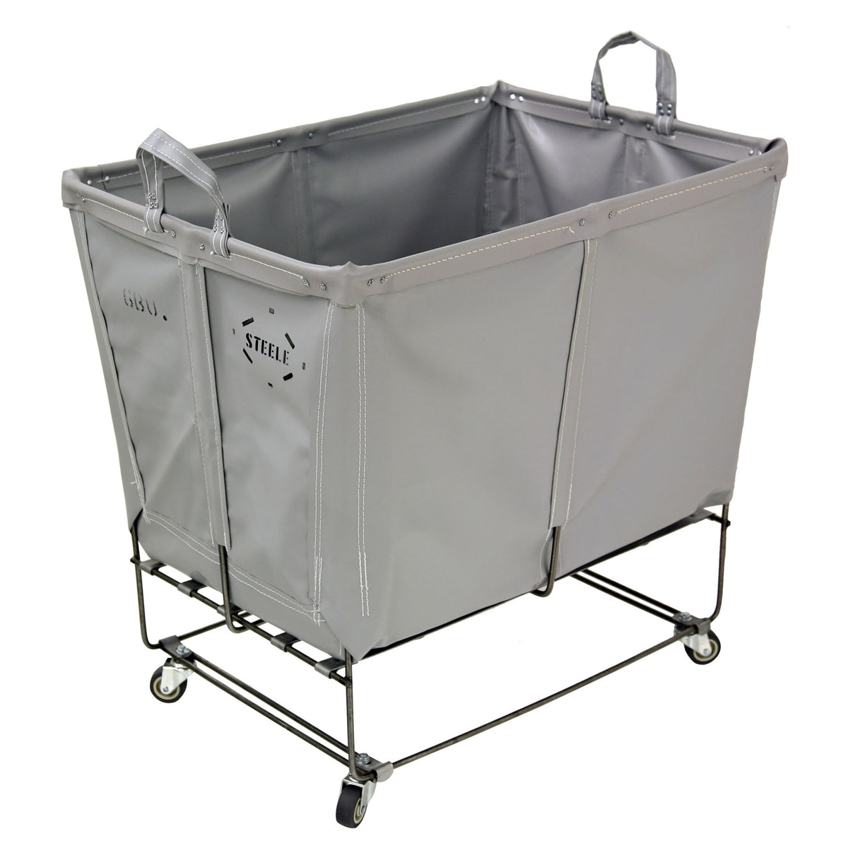 elevated laundry cart